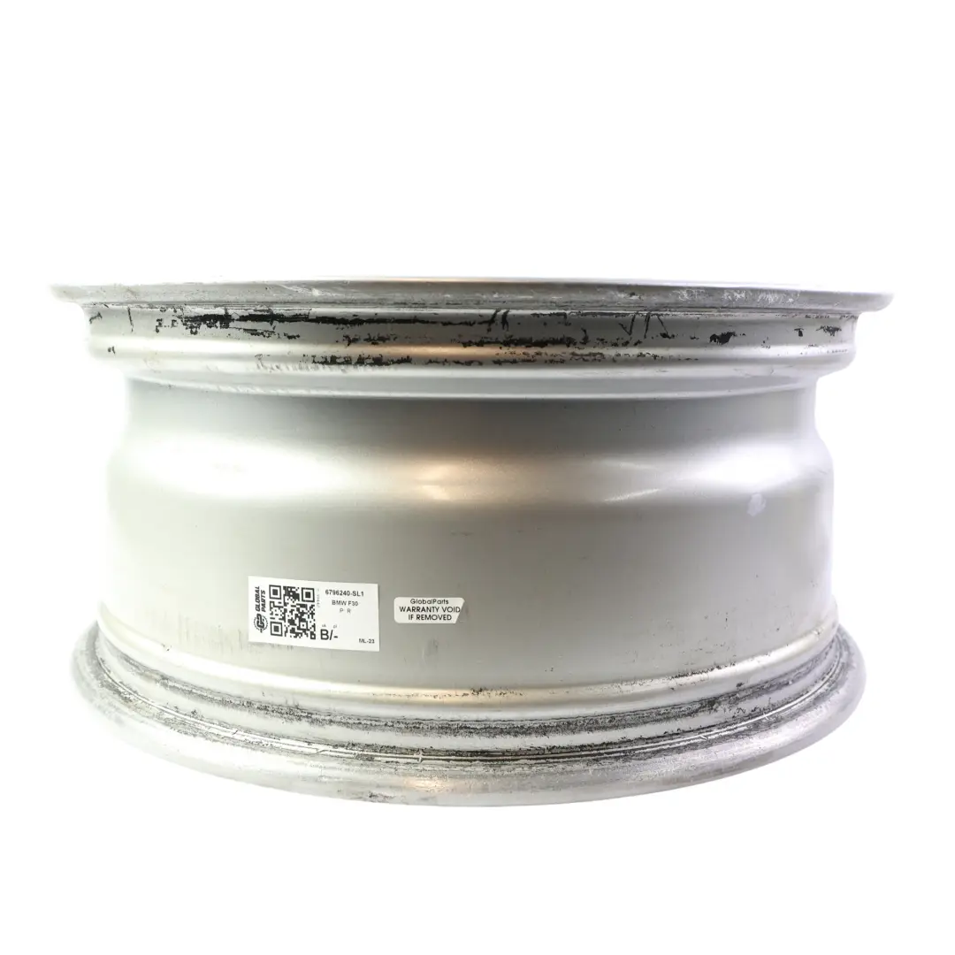 llanta de aleación de plata 17 "V Spoke 413 7,5J ET:37 para BMW F30 F31 F32 con número de pieza 6796240 BMW F30 F31 F32 llanta de aleación de plata 17 "V Spoke 413 7,5J ET:37 - SKU 6796240-SL1 - Número de pieza 6796240