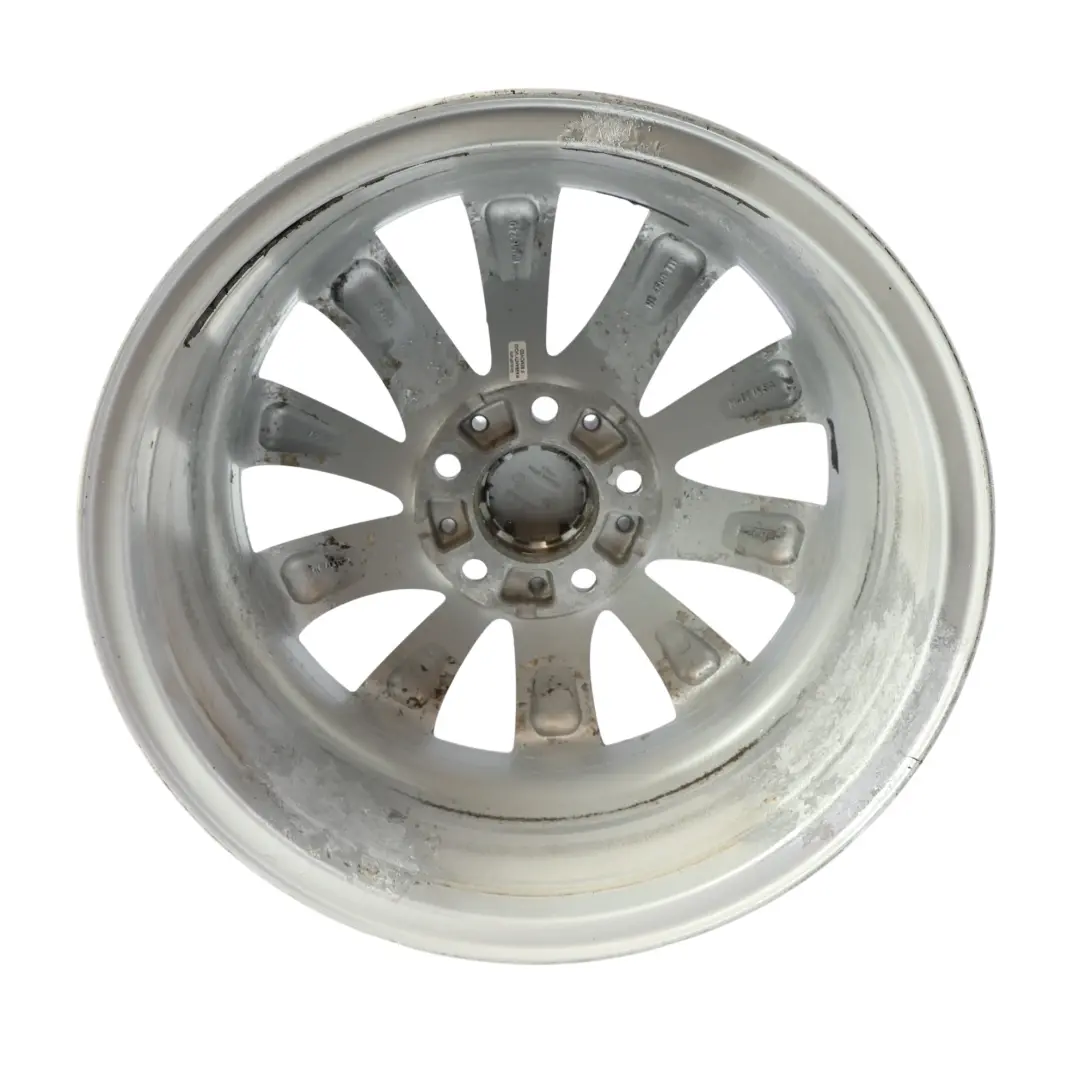 BMW F30 F31 F32 llanta de aleación de plata 17 "V Spoke 413 7,5J ET:37 - SKU 6796240-SL1 - Número de pieza 6796240