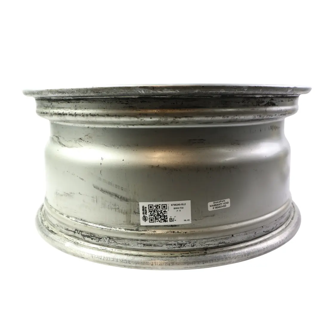 BMW F30 F31 F32 llanta de aleación de plata 17 "V Spoke 413 7,5J ET:37 - SKU 6796240-SL2 - Número de pieza 6796240