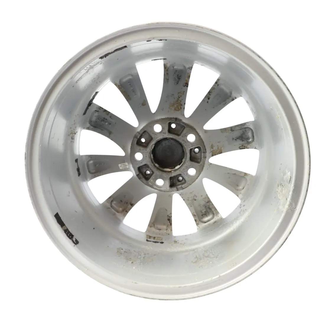 llanta de aleación de plata 17 "V Spoke 413 7,5J ET:37 para BMW F30 F31 F32 con número de pieza 6796240 BMW F30 F31 F32 llanta de aleación de plata 17 "V Spoke 413 7,5J ET:37 - SKU 6796240-SL2 - Número de pieza 6796240