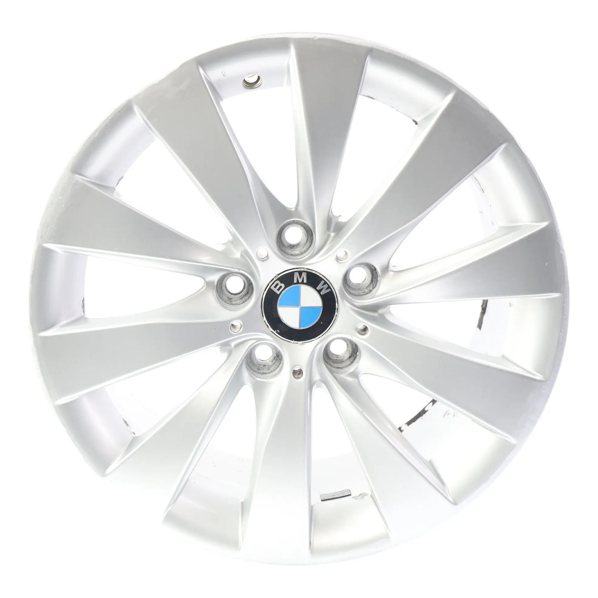 BMW F30 F31 F32 Silver Alloy Wheel Rim 17" V Spoke 413 7,5J ET:37 6796240