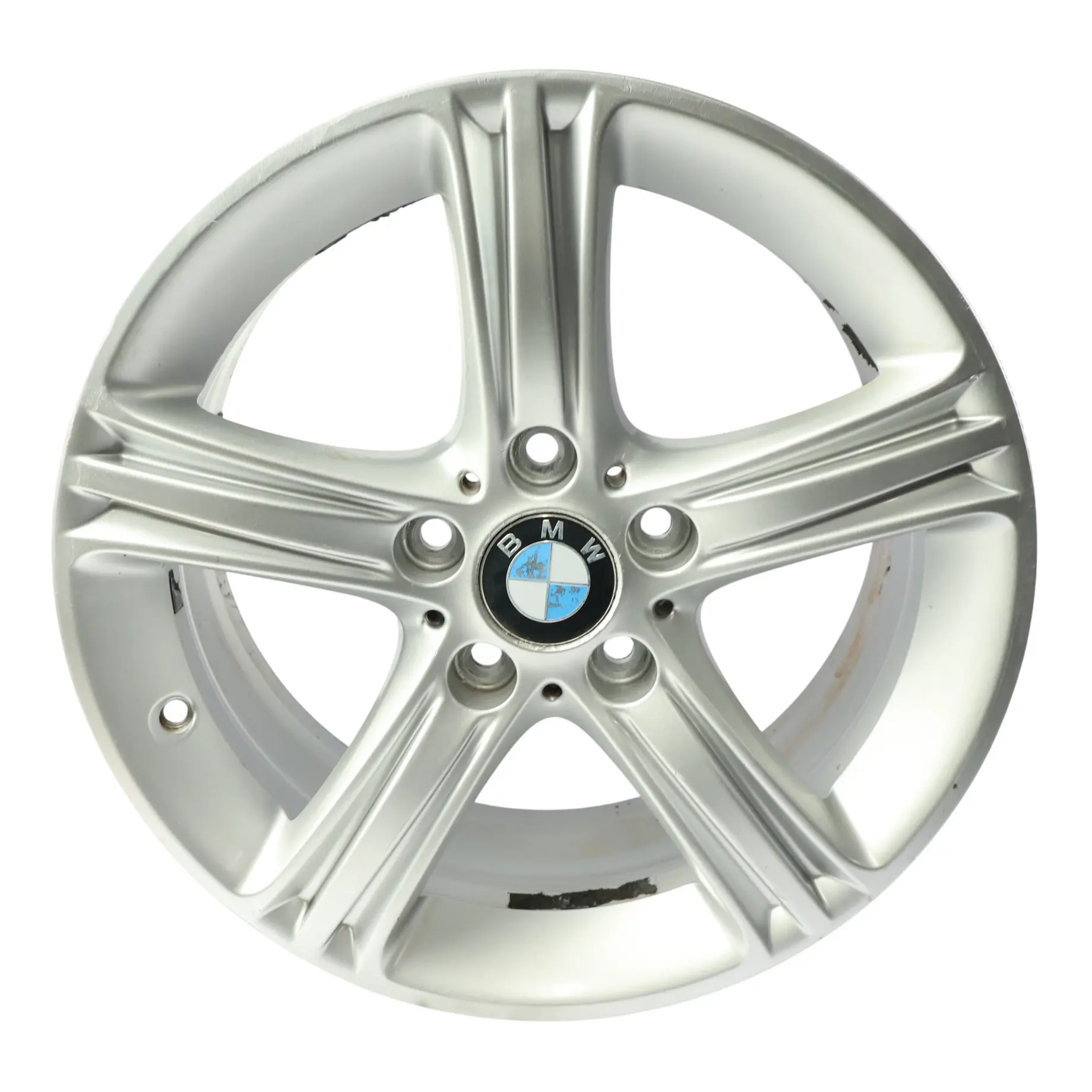 BMW F30 F31 F32 Silver Alloy Wheel Rim 17" Star Spoke 393 7,5J ET:37 6796242