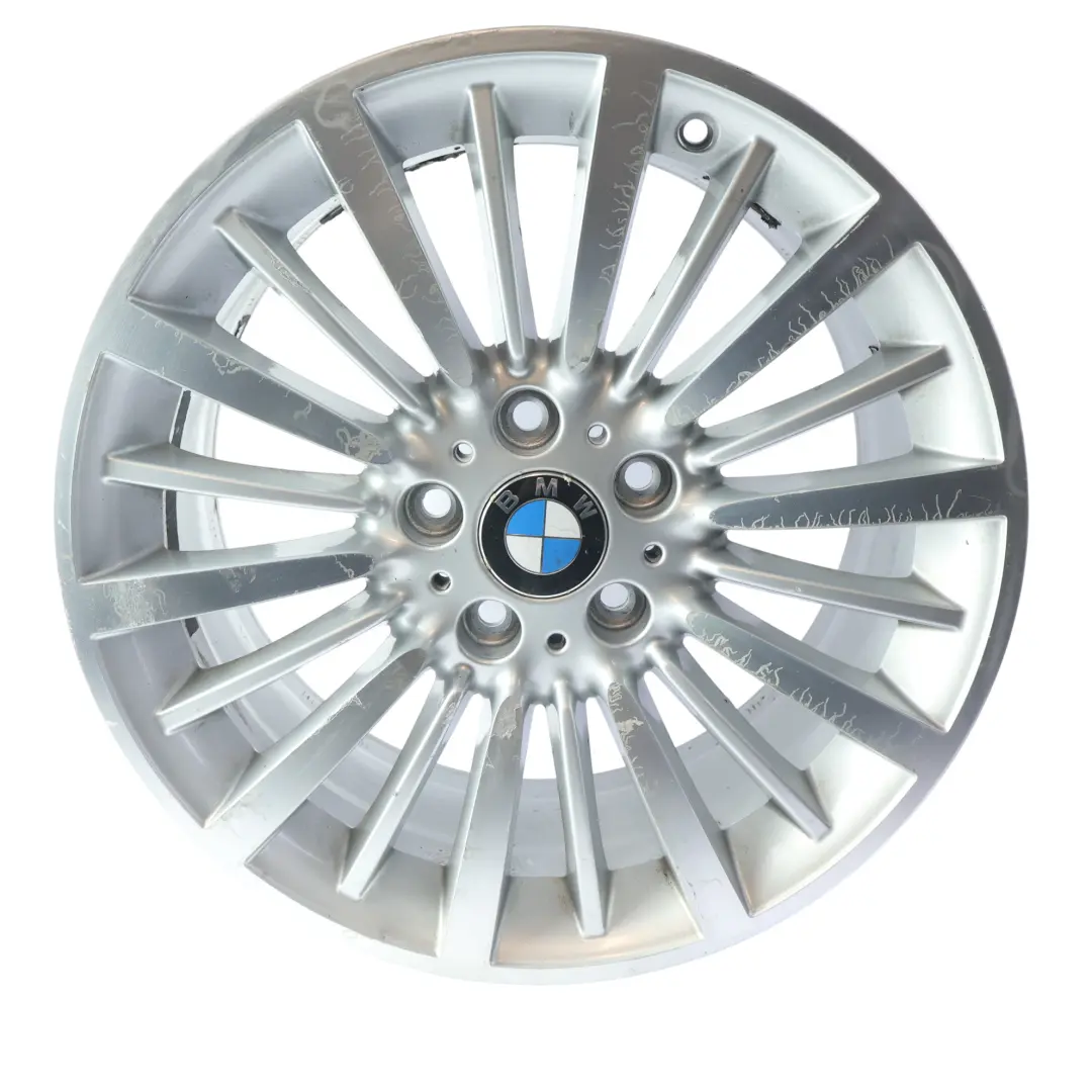 Light Alloy Wheel Rim 18" Multispoke 416 8J ET:34 to BMW F30 F32 Silver with Part number 6796249 BMW F30 F32 Silver Light Alloy Wheel Rim 18" Multispoke 416 8J ET:34 - SKU 6796249-2 - Part number 6796249