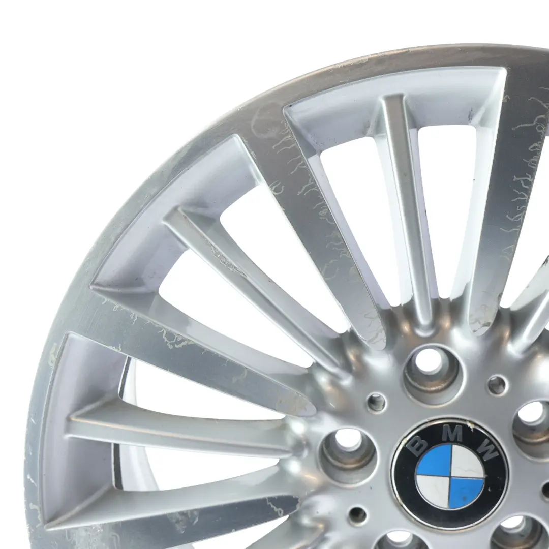 Plata Llanta De Aleación Ligera 18 "Multispoke 416 8J ET:34 para BMW F30 F32 con número de pieza 6796249 BMW F30 F32 Plata Llanta De Aleación Ligera 18 "Multispoke 416 8J ET:34 - SKU 6796249-2 - Número de pieza 6796249