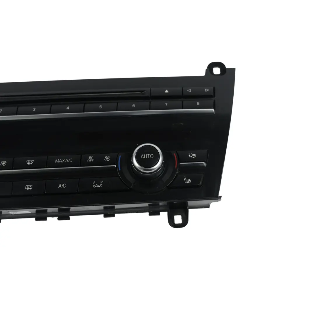 Panel Control Climatizador Radio Asientos Calefactables para BMW F07 GT LCI con número de pieza 6805754 BMW F07 GT LCI Panel Control Climatizador Radio Asientos Calefactables - SKU 6805754 - Número de pieza 6805754