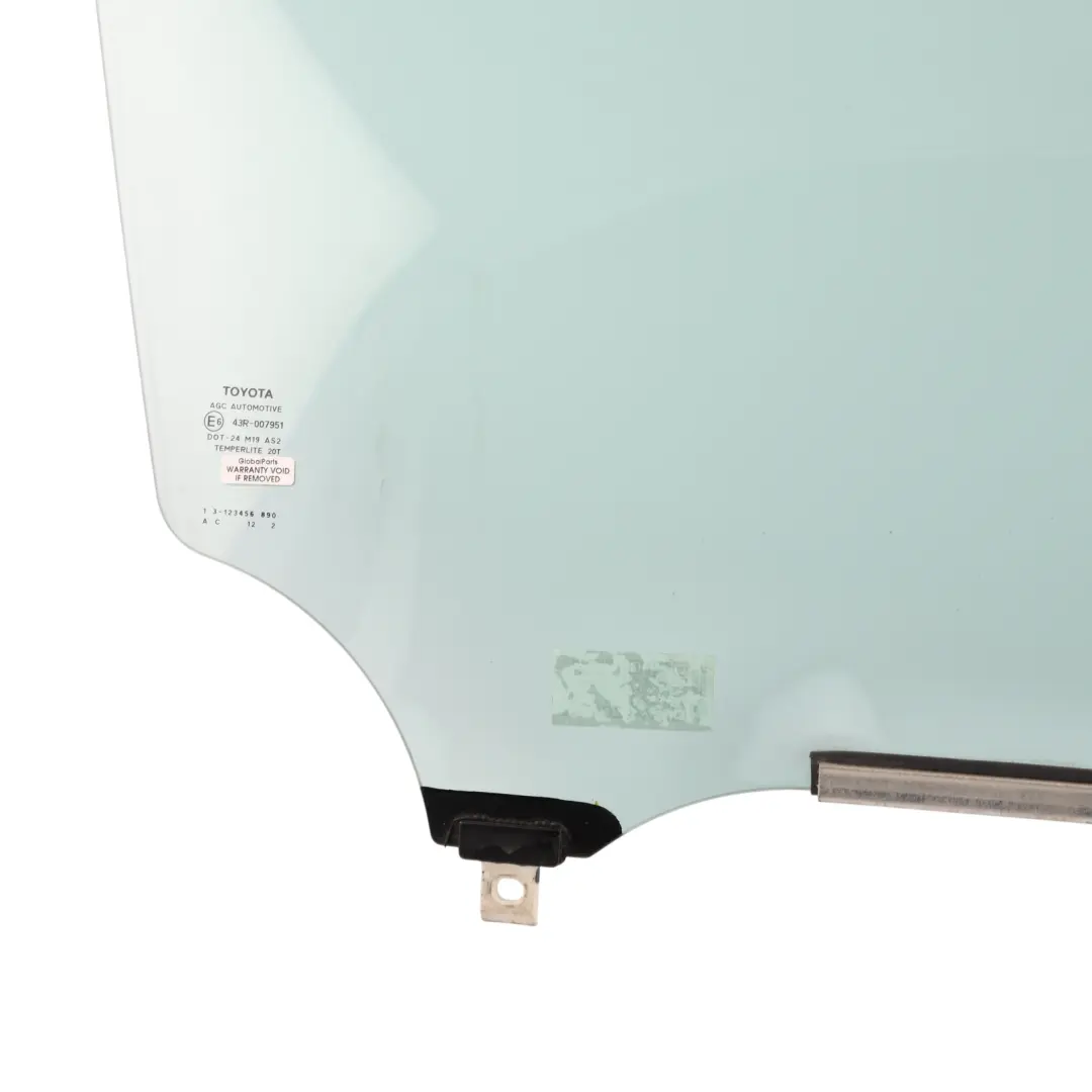 Toyota Auris E15 Front Door Window Glass Glazing Right O/S AS2 Green - SKU 6810102230 - Part number 6810102230