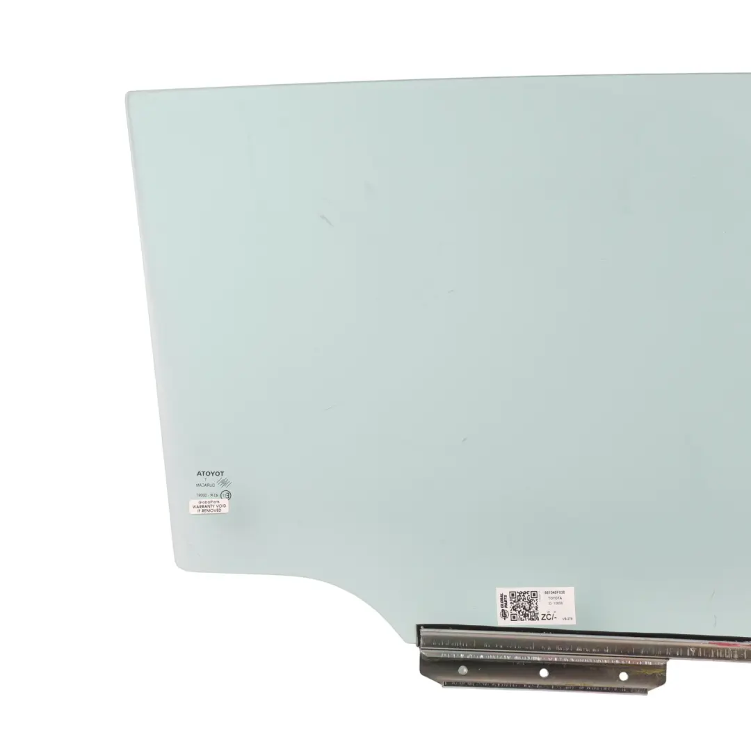 Toyota Verso R2 Rear Passenger Side Door Window Glass Left N/S 68104-0F030 - SKU 681040F030 - Part number 681040F030