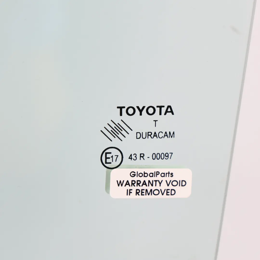 Side Door Window Glass Left N/S 68104-0F030 to Toyota Verso R2 Rear Passenger with Part number 681040F030 Toyota Verso R2 Rear Passenger Side Door Window Glass Left N/S 68104-0F030 - SKU 681040F030 - Part number 681040F030