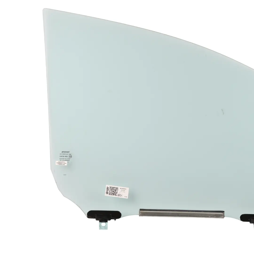 Front Door Window Glass Glazing Green Left N/S to Toyota Yaris P9 with Part number 681200D072 Toyota Yaris P9 Front Door Window Glass Glazing Green Left N/S - SKU 681200D072 - Part number 681200D072
