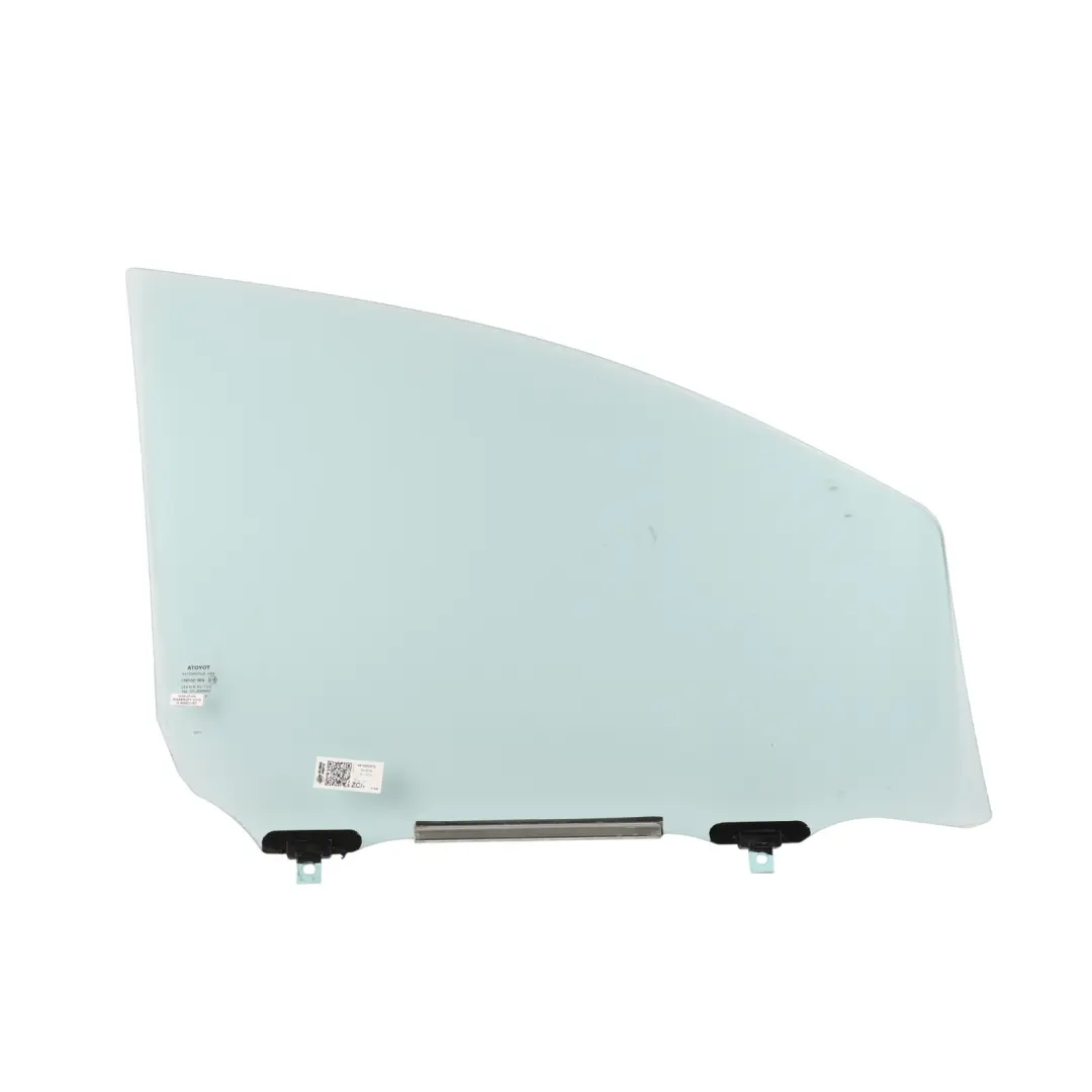 Front Door Window Glass Glazing Green Left N/S to Toyota Yaris P9 with Part number 681200D072 Toyota Yaris P9 Front Door Window Glass Glazing Green Left N/S - SKU 681200D072 - Part number 681200D072