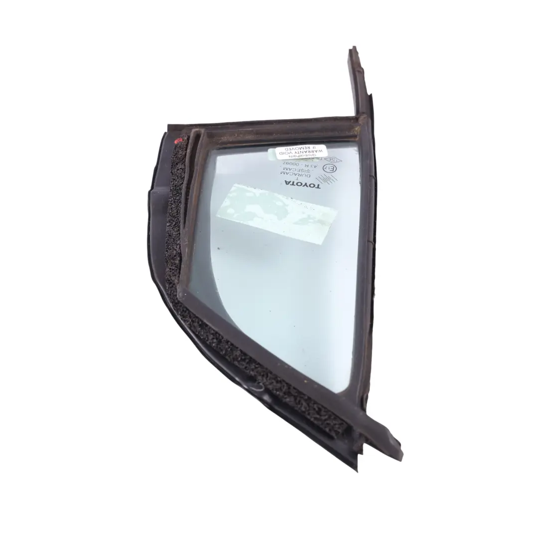 Toyota Yaris Mk2 Cristal Fijo Ventanilla Lateral Delantero Derecho 68125-0D010 - SKU 681250D010-1 - Número de pieza 681250D010