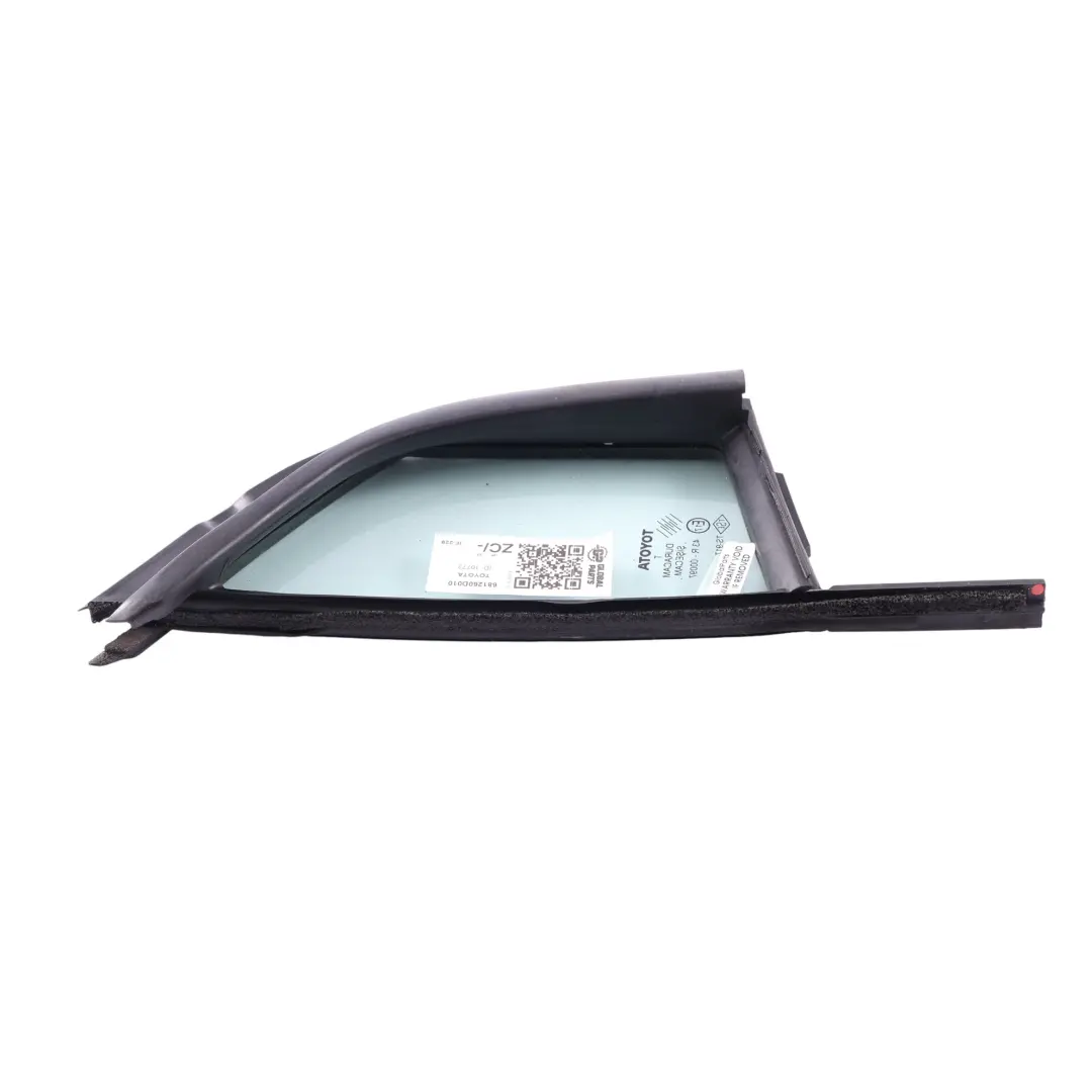 Toyota Yaris Mk2 Vitre Custode Porte Avant Gauche - SKU 681260D010 - Numéro de pièce 681260D010