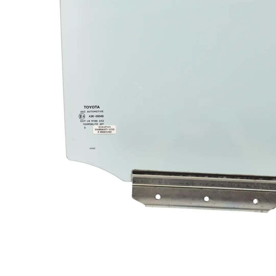 Toyota Yaris P9 Rear Door Window Glass Glazing Right O/S AS2 Green - SKU 681300D071 - Part number 681300D071