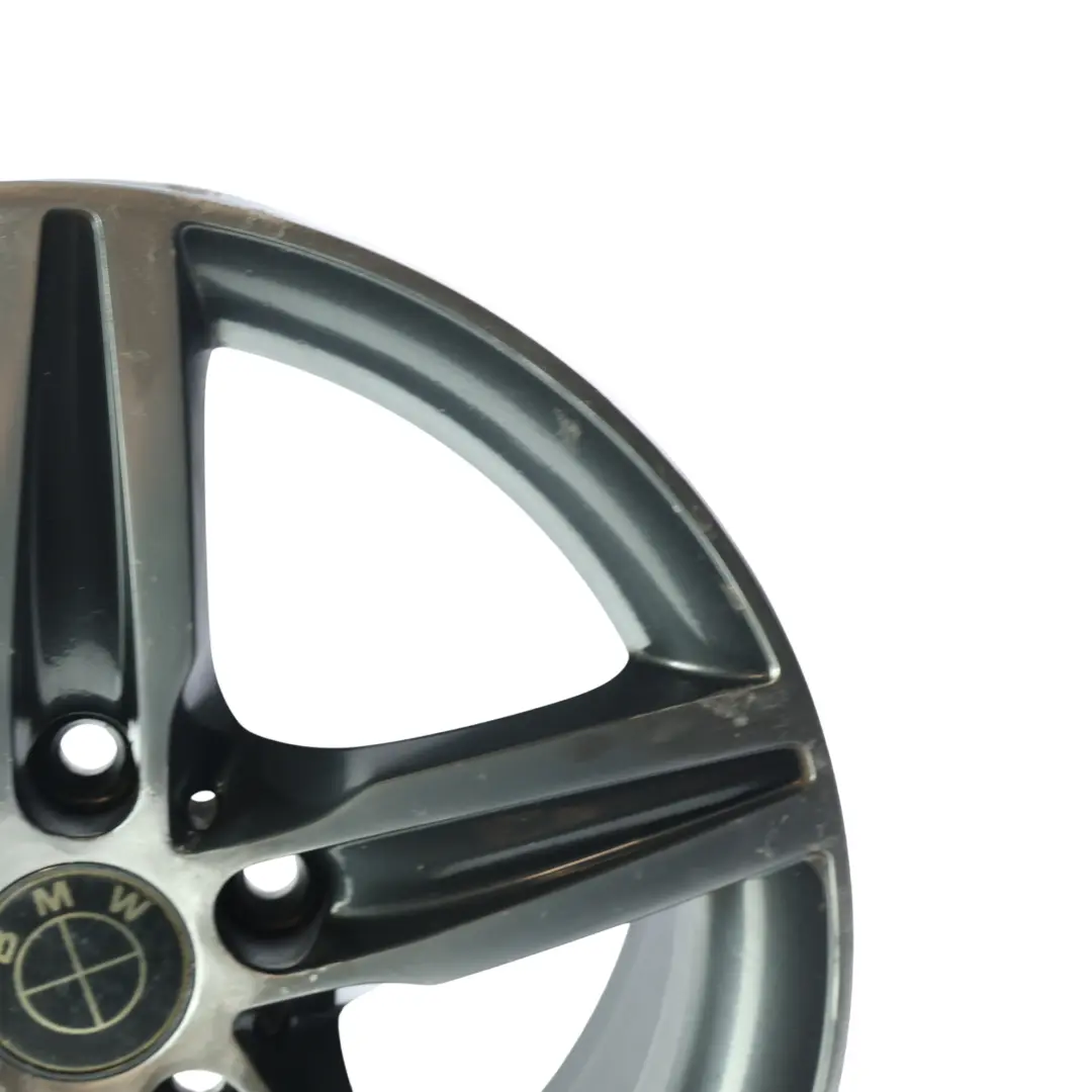 BMW F20 F21 Llanta de Aleacion Negra 17" Radio Estrella 379 7,5J ET:43 - SKU 6850151-1 - Número de pieza 6850151
