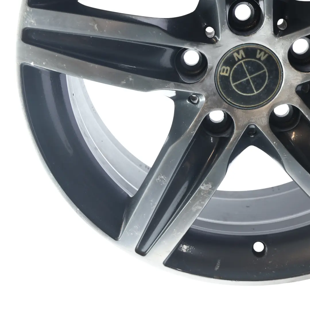 Llanta de Aleacion Negra 17" Radio Estrella 379 7,5J ET:43 para BMW F20 F21 con número de pieza 6850151 BMW F20 F21 Llanta de Aleacion Negra 17" Radio Estrella 379 7,5J ET:43 - SKU 6850151-1 - Número de pieza 6850151