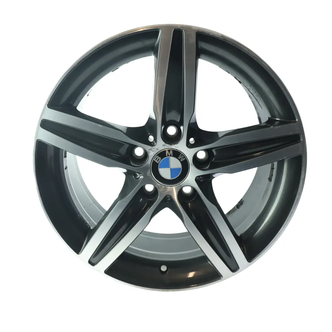 Grey Alloy Wheel Rim 17" Star Spoke 379 ET:43 7,5J to BMW F20 F21 F22 F23 with Part number 6850151 BMW F20 F21 F22 F23 Grey Alloy Wheel Rim 17" Star Spoke 379 ET:43 7,5J - SKU 6850151-13 - Part number 6850151