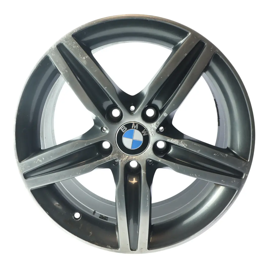 Grey Alloy Wheel Rim 17" Star Spoke 379 ET:43 7,5J to BMW F20 F21 F22 F23 with Part number 6850151 BMW F20 F21 F22 F23 Grey Alloy Wheel Rim 17" Star Spoke 379 ET:43 7,5J - SKU 6850151-19 - Part number 6850151