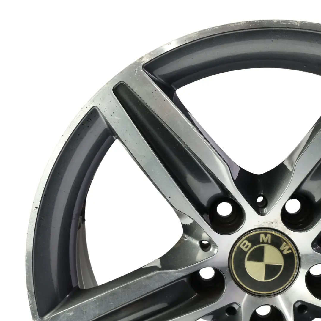 Alloy Wheel Rim 17" Star Spoke 379 ET:43 7,5J to BMW F20 F21 F22 F23 with Part number 6850151 BMW F20 F21 F22 F23 Alloy Wheel Rim 17" Star Spoke 379 ET:43 7,5J - SKU 6850151-GY4 - Part number 6850151