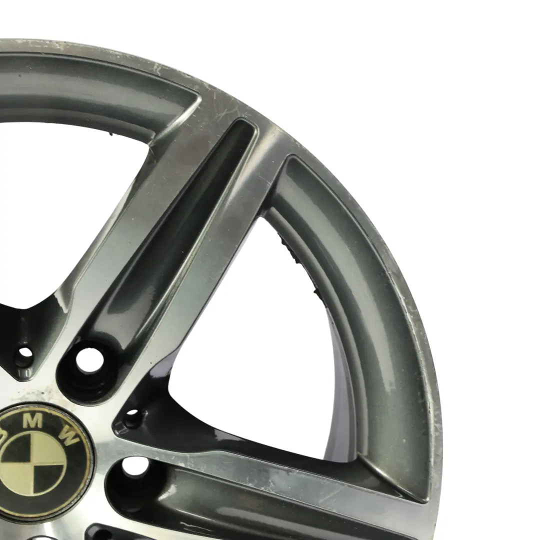 BMW F20 F21 F22 Noir Jantes Alu Alliage 17" 7,5J Rayons en etoile 379 - SKU 6850151-GY4 - Numéro de pièce 6850151