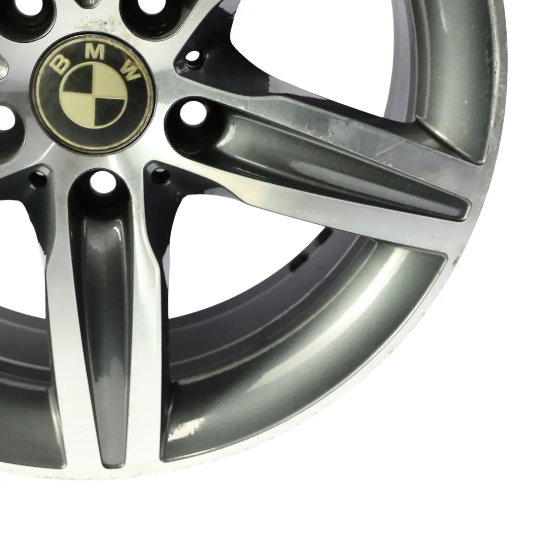 BMW F20 F21 F22 Noir Jantes Alu Alliage 17" 7,5J Rayons en etoile 379 - SKU 6850151-GY4 - Numéro de pièce 6850151