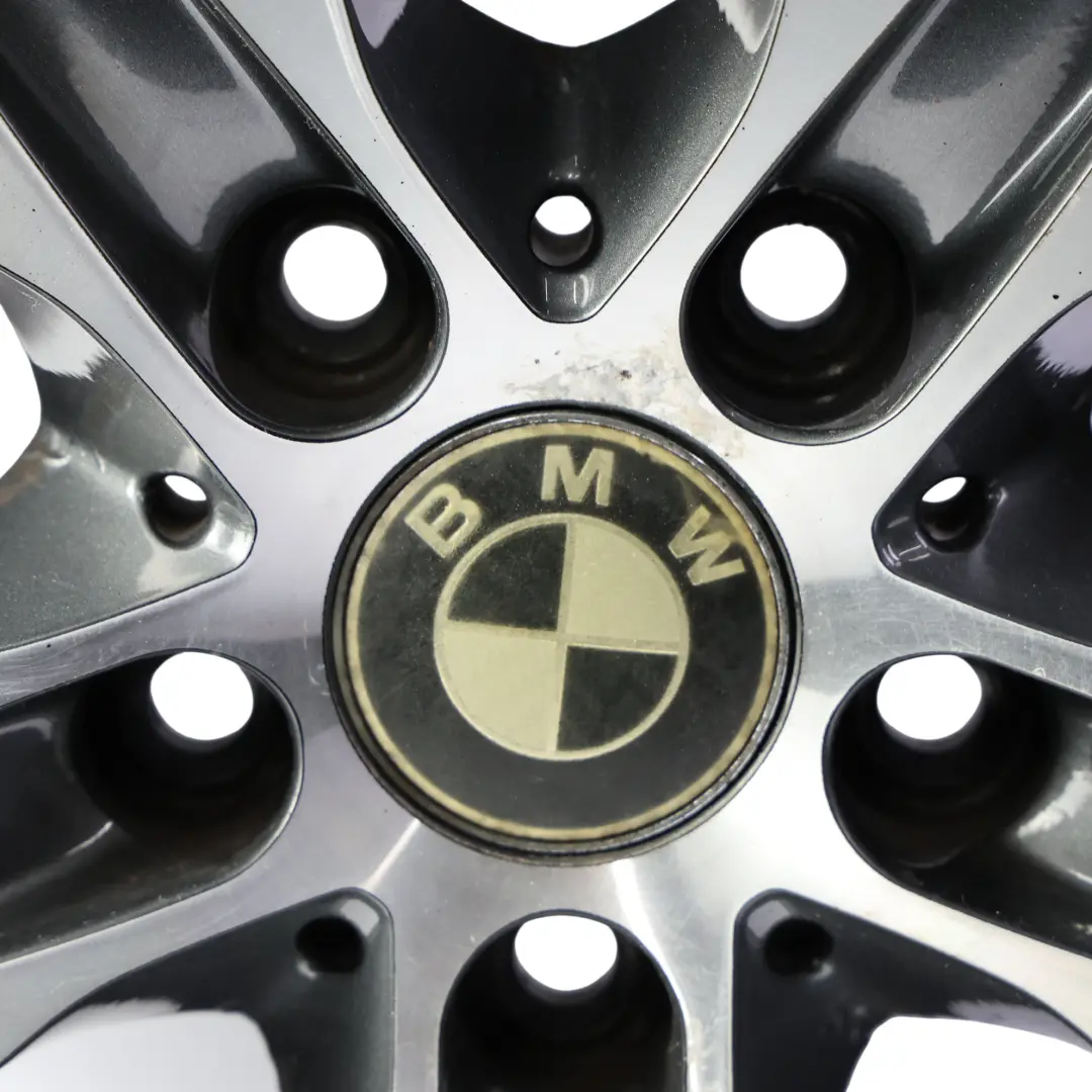 BMW F20 F21 F22 Noir Jantes Alu Alliage 17" 7,5J Rayons en etoile 379 - SKU 6850151-GY4 - Numéro de pièce 6850151