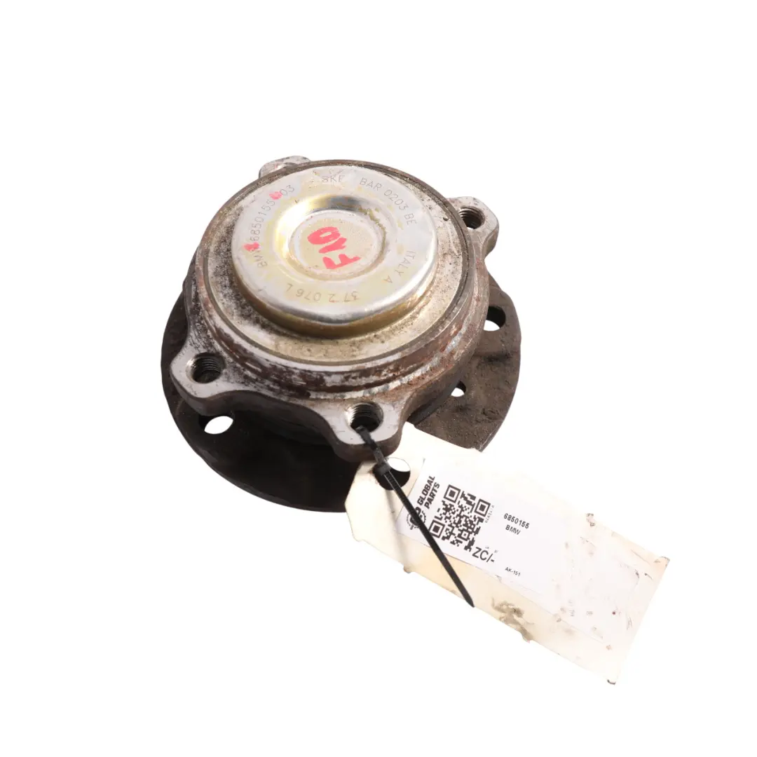 Hub Bearing Front Axle Suspension Flange Left Right N/O/S to BMW F10 Wheel with Part number 6850155 BMW F10 Wheel Hub Bearing Front Axle Suspension Flange Left Right N/O/S - SKU 6850155 - Part number 6850155