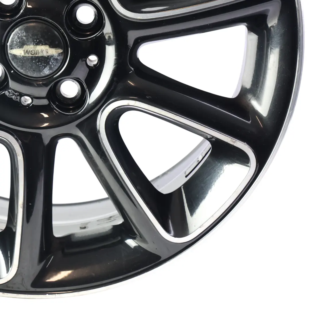 Mini Cooper R55 R56 R57 Felga Czarna 17" ET:48 7J Sandblast Turned 132 - SKU 6850504-1 - Numer Części 6850504