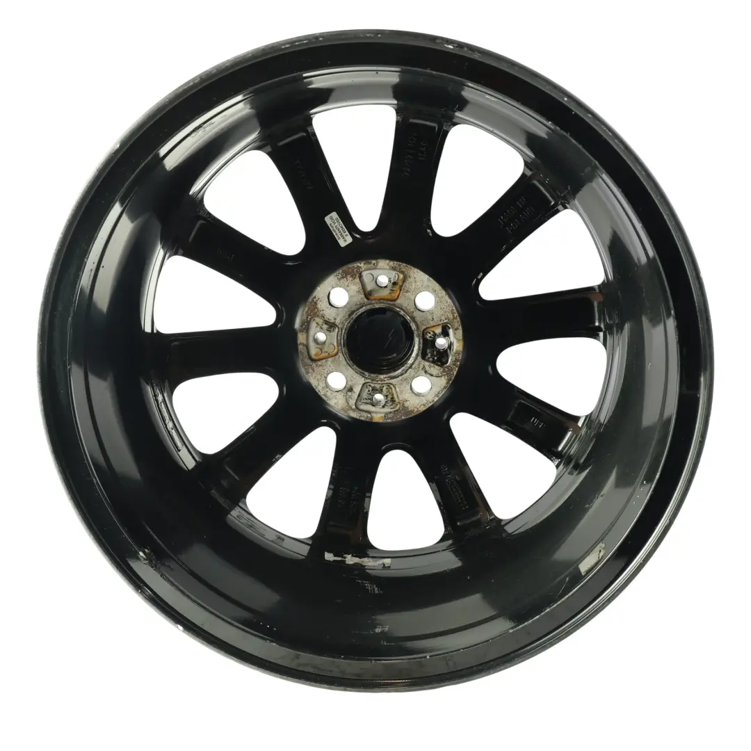 Llanta de aleación negra 17" ET:48 7J para Mini Cooper R55 R56 R57 con número de pieza 6850504 Mini Cooper R55 R56 R57 Llanta de aleación negra 17" ET:48 7J - SKU 6850504-1 - Número de pieza 6850504