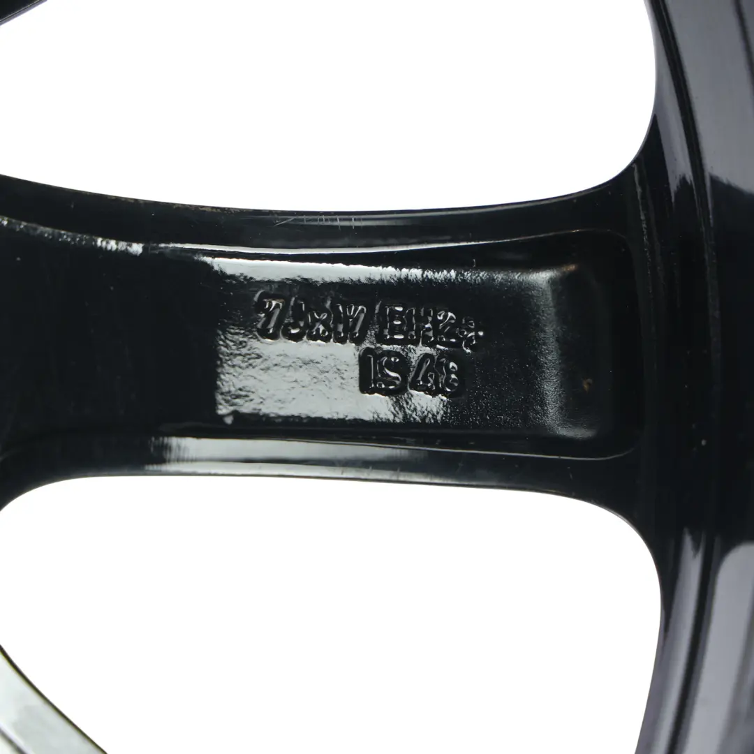 Mini Cooper R55 R56 R57 Black Wheel Alloy Rim 17" ET:48 7J Sandblast Turned 132 - SKU 6850504-3 - Part number 6850504