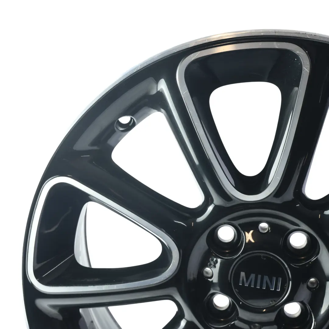 Mini Cooper R55 R56 R57 Black Wheel Alloy Rim 17" ET:48 7J Sandblast Turned 132 - SKU 6850504-3 - Part number 6850504