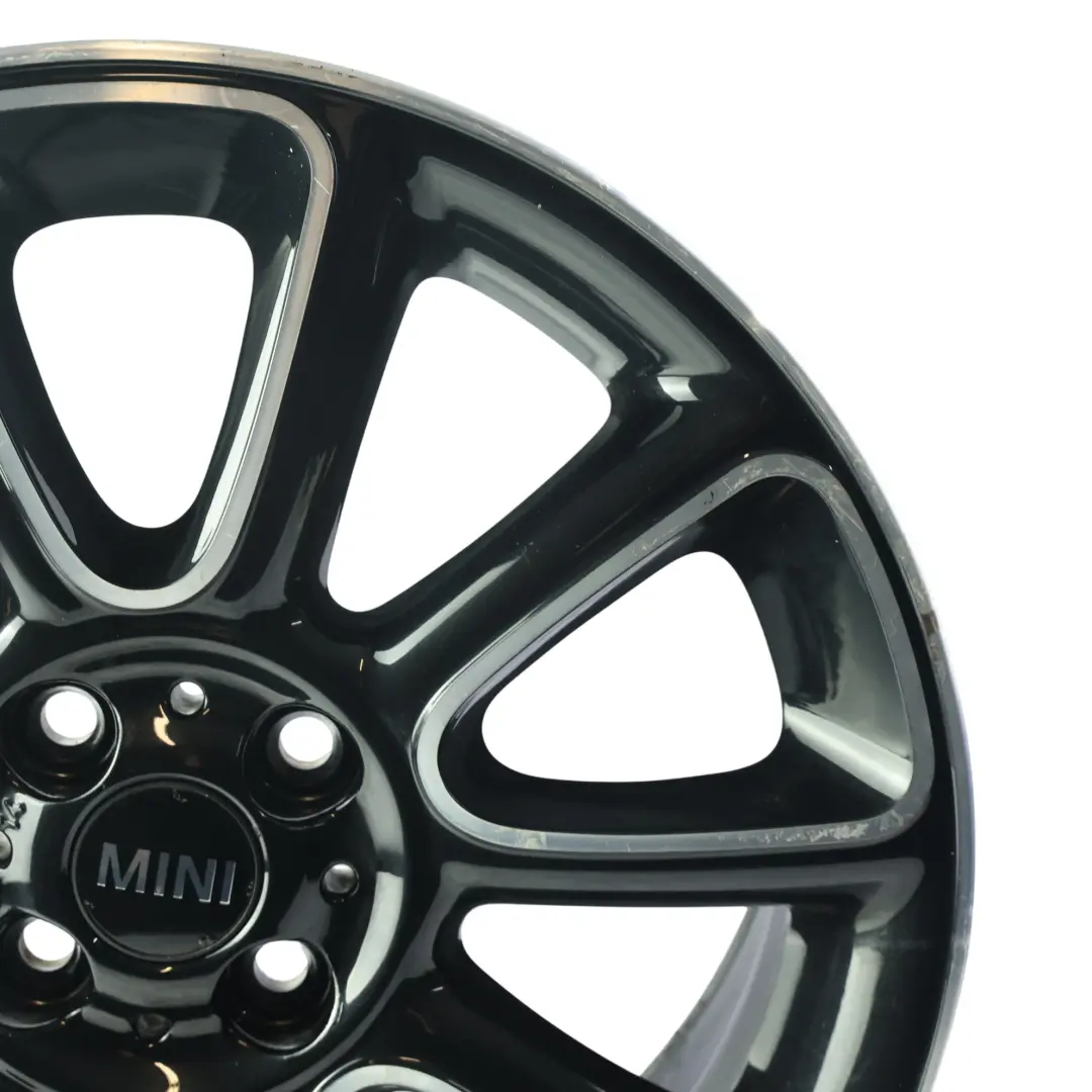 Alloy Rim 17" ET:48 7J Sandblast Turned 132 to Mini Cooper R55 R56 R57 Black Wheel with Part number 6850504 Mini Cooper R55 R56 R57 Black Wheel Alloy Rim 17" ET:48 7J Sandblast Turned 132 - SKU 6850504-3 - Part number 6850504