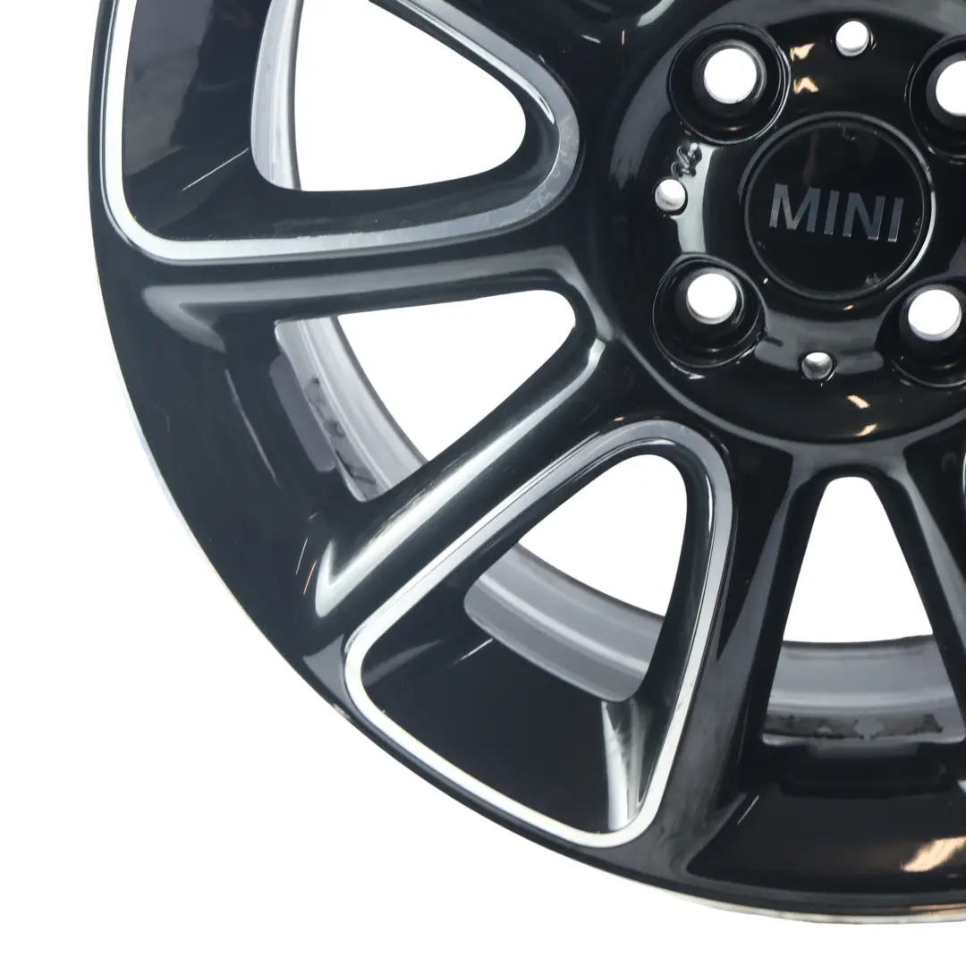 Alloy Rim 17" ET:48 7J Sandblast Turned 132 to Mini Cooper R55 R56 R57 Black Wheel with Part number 6850504 Mini Cooper R55 R56 R57 Black Wheel Alloy Rim 17" ET:48 7J Sandblast Turned 132 - SKU 6850504-3 - Part number 6850504