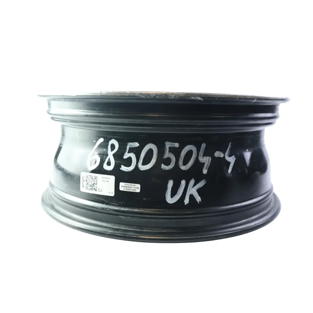Mini R55 R56 R57 Alloy Wheel Rim Black 17" ET:48 7J Sandblast Turned 132 - SKU 6850504-4 - Part number 6850504