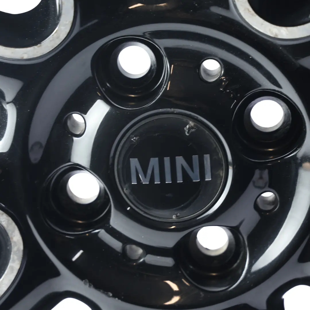 Mini R55 R56 R57 Alloy Wheel Rim Black 17" ET:48 7J Sandblast Turned 132 - SKU 6850504-4 - Part number 6850504