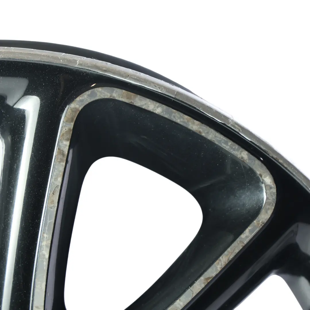 Alloy Wheel Rim Black 17" ET:48 7J Sandblast Turned 132 to Mini R55 R56 R57 with Part number 6850504 Mini R55 R56 R57 Alloy Wheel Rim Black 17" ET:48 7J Sandblast Turned 132 - SKU 6850504-4 - Part number 6850504