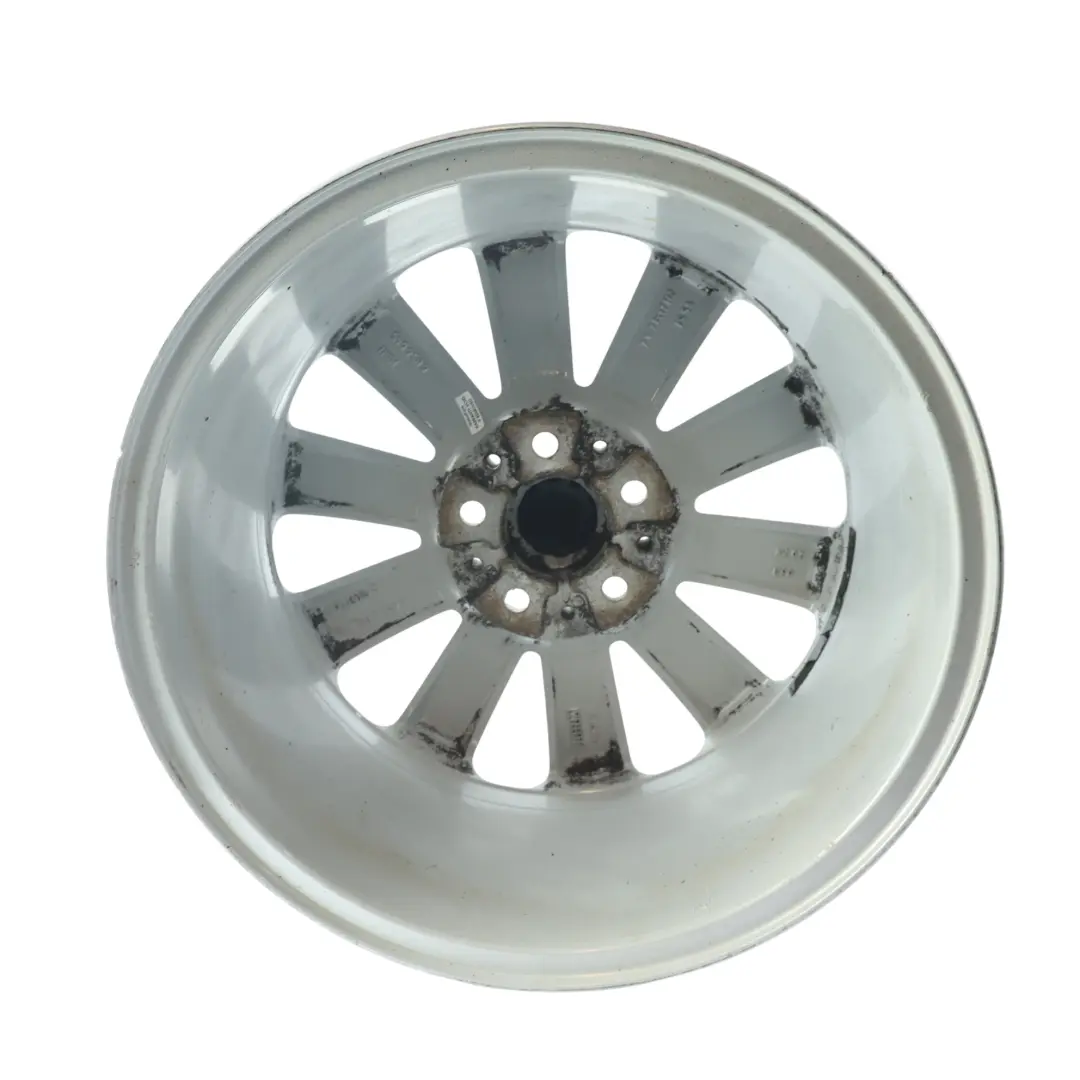 Alloy Wheel Rim Silver 17" 7,5J ET:54 Vent Spoke 518 to Mini Clubman F54 with Part number 6856045 Mini Clubman F54 Alloy Wheel Rim Silver 17" 7,5J ET:54 Vent Spoke 518 - SKU 6856045-1 - Part number 6856045