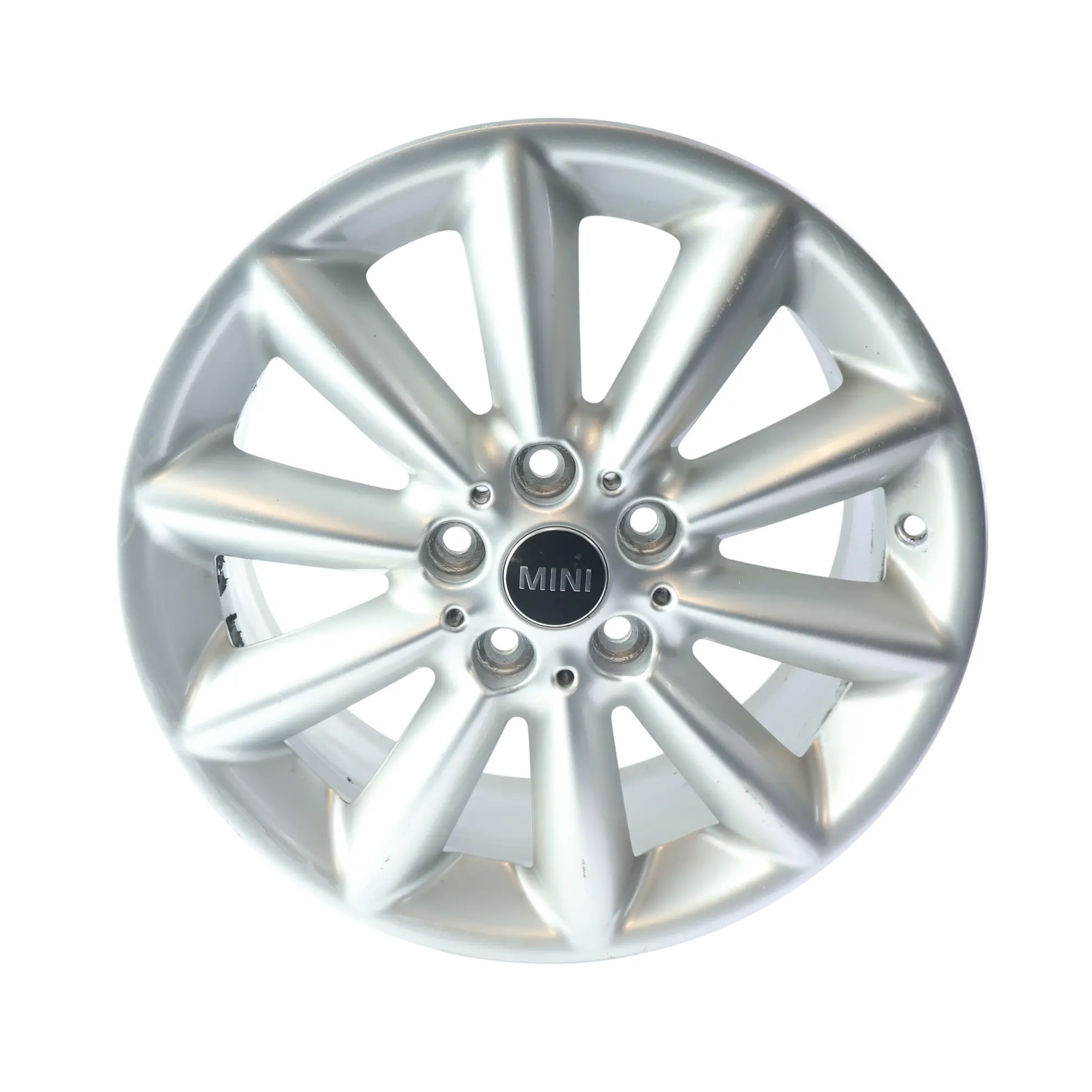 Mini Clubman F54 Alloy Wheel Rim Silver 17" 7,5J ET:54 Vent Spoke 518 6856045
