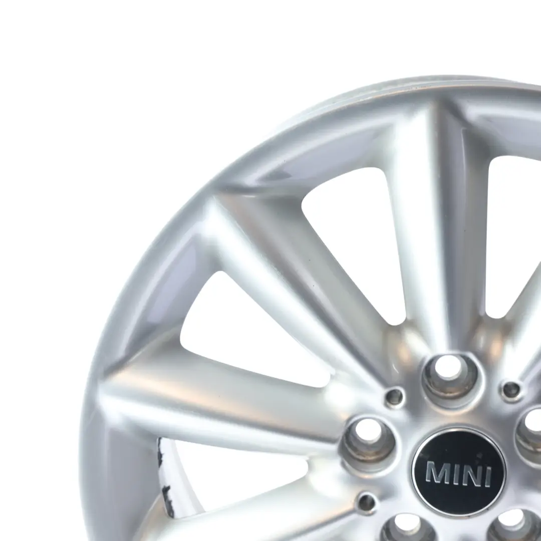 Alufelge Silber 17" 7,5J ET:54 Lüfterspeiche 518 für Mini Clubman F54 mit Teilenummer 6856045 Mini Clubman F54 Alufelge Silber 17" 7,5J ET:54 Lüfterspeiche 518 - SKU 6856045-2 - Teilenummer 6856045