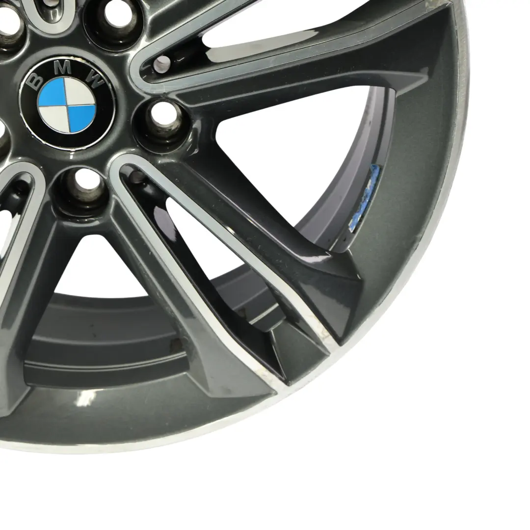 Llanta de aleación BMW F40 F44 F45 F46 17" 7,5J ET:54 Doble radio 549 para con número de pieza 6856087 Llanta de aleación BMW F40 F44 F45 F46 17" 7,5J ET:54 Doble radio 549 - SKU 6856087-GY1 - Número de pieza 6856087