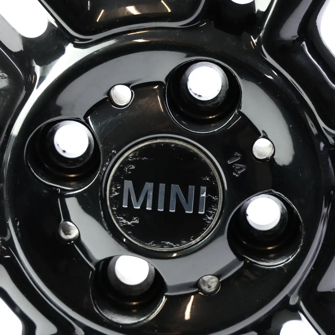 Alloy Rim 16" 6,5J 6-Star Twin Spoke 119 to Mini Cooper R55 R56 R57 Black Wheel with Part number 6856969 Mini Cooper R55 R56 R57 Black Wheel Alloy Rim 16" 6,5J 6-Star Twin Spoke 119 - SKU 6856969-BLK1 - Part number 6856969