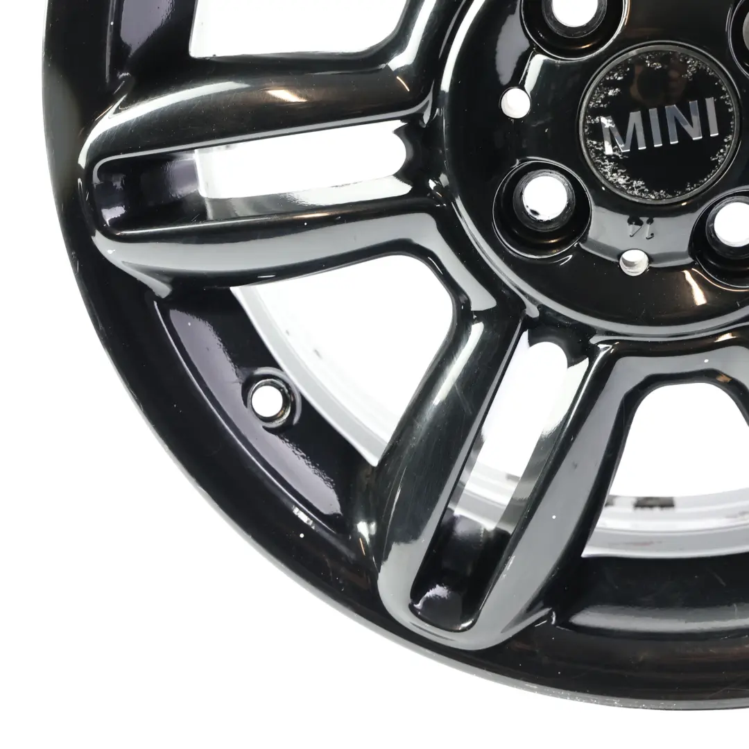 Mini Cooper R55 R56 R57 Llanta De Aleación Negra 16" 6,5J 6-Star Twin Spoke 119 - SKU 6856969-BLK2 - Número de pieza 6856969