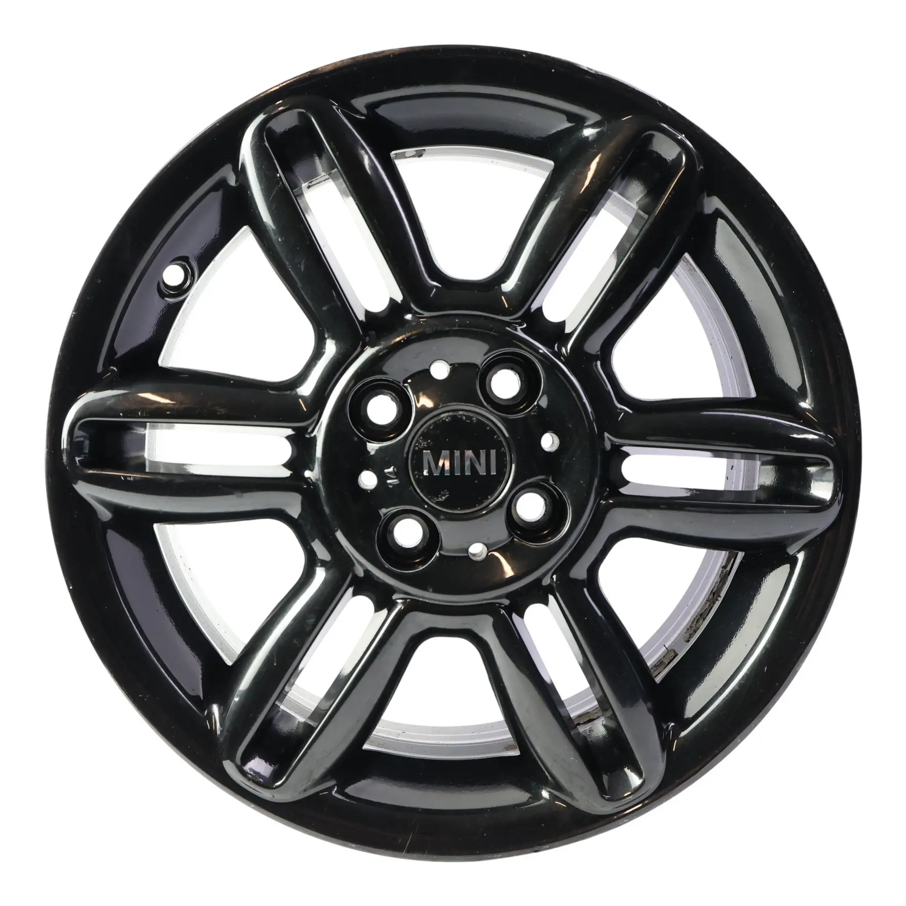 Mini Cooper R55 R56 R57 Black Wheel Alloy Rim 16" 6,5J 6-Star Twin Spoke 119
