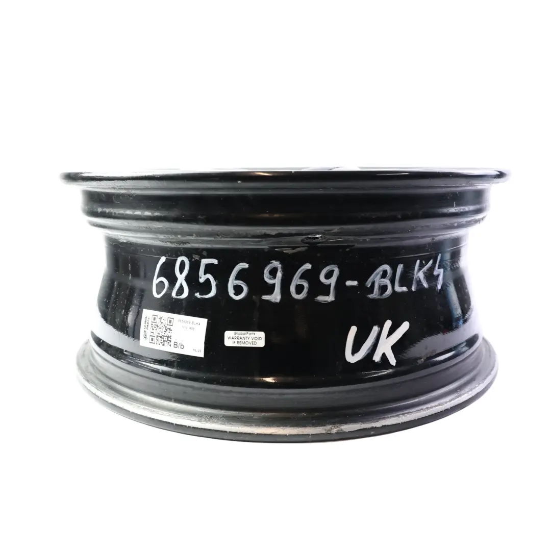 Mini Cooper R55 R56 R57 Black Wheel Alloy Rim 16" 6,5J 6-Star Twin Spoke 119 - SKU 6856969-BLK4 - Part number 6856969