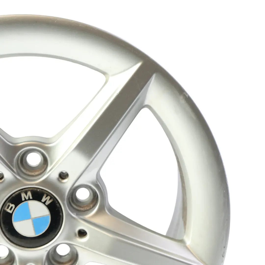 BMW F20 F21 F22 F23 Llanta Aleacion Plateada 16" 7J ET:40 Star Spoke 654 - SKU 6866302-SL2 - Número de pieza 6866302