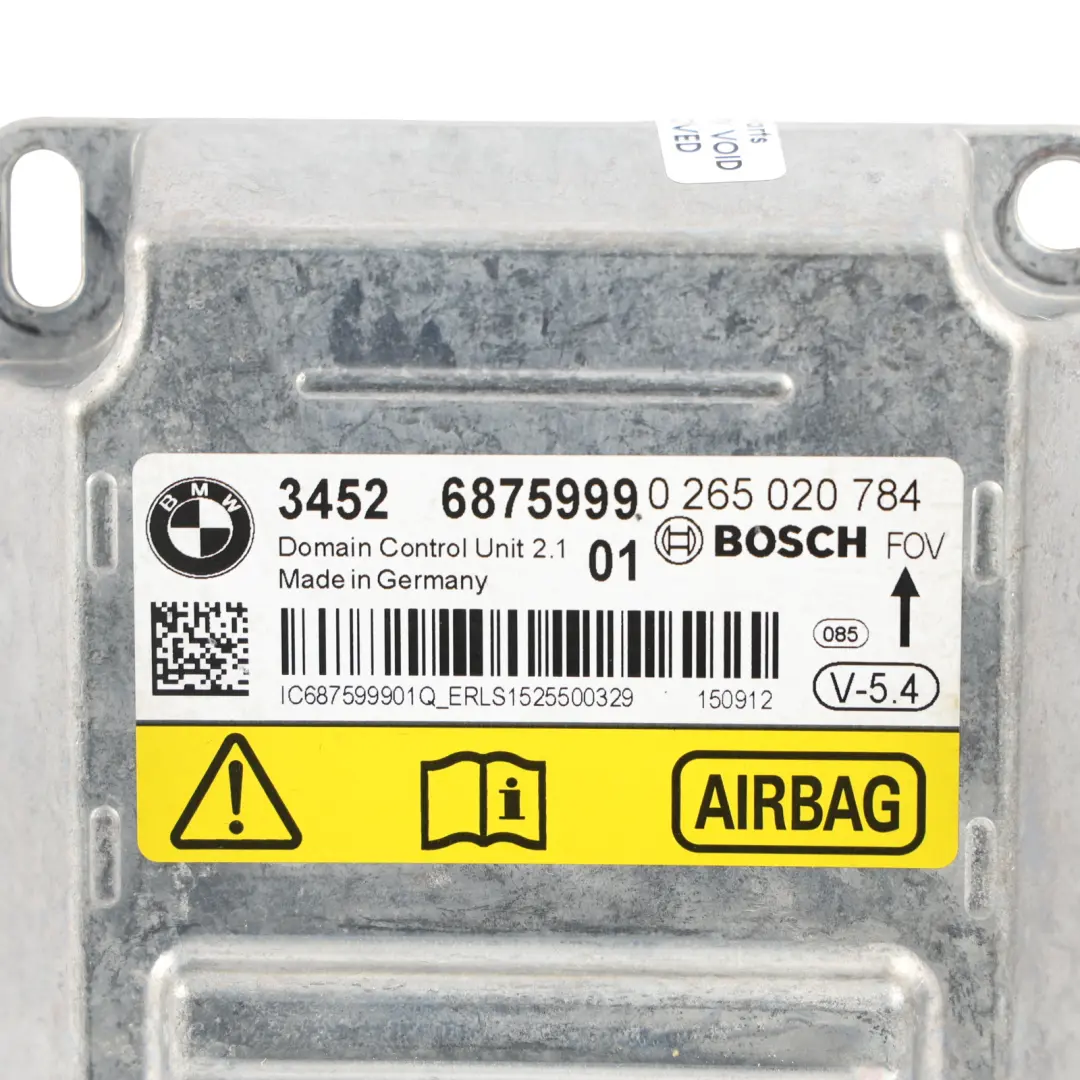 BMW F06 F07 GT F11 F12 F13 Air Control Module Unit Controller ECU - SKU 6875999-1 - Part number 6875999