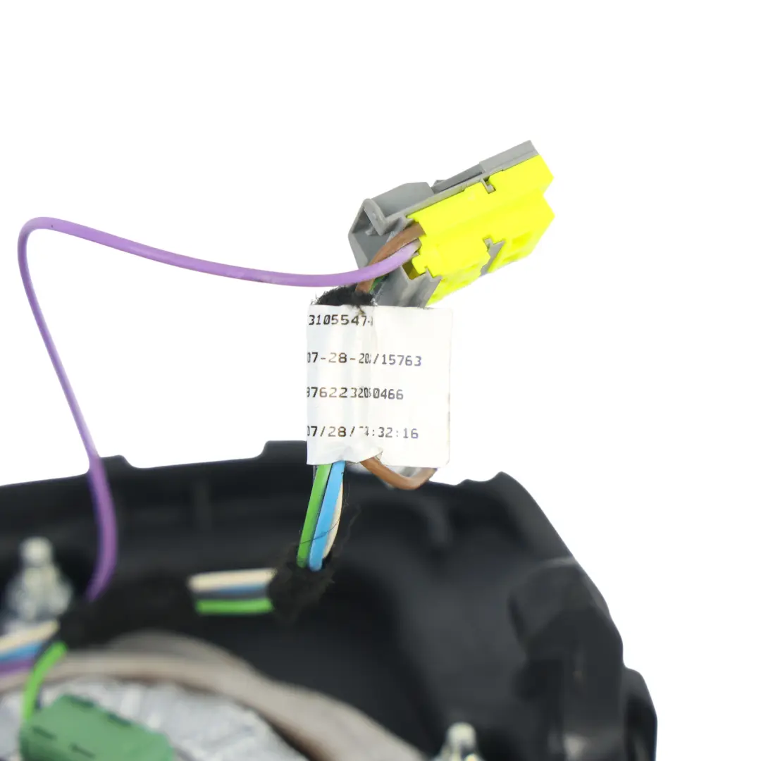 BMW X5 E70 Lenkrad Airbag Modul Fahrerseite Schwarz Leder - SKU 6884665 - Teilenummer 6884665