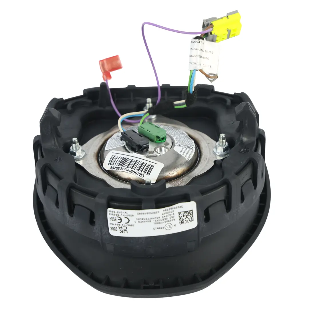 BMW X5 E70 Module Air Volant Direction Conducteur Cuir Noir - SKU 6884665 - Numéro de pièce 6884665