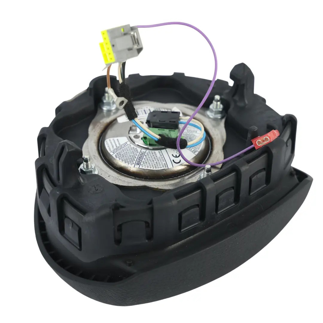 BMW X5 E70 AirBag Steering Wheel Module System Driver Side Black Leather - SKU 6884665 - Part number 6884665