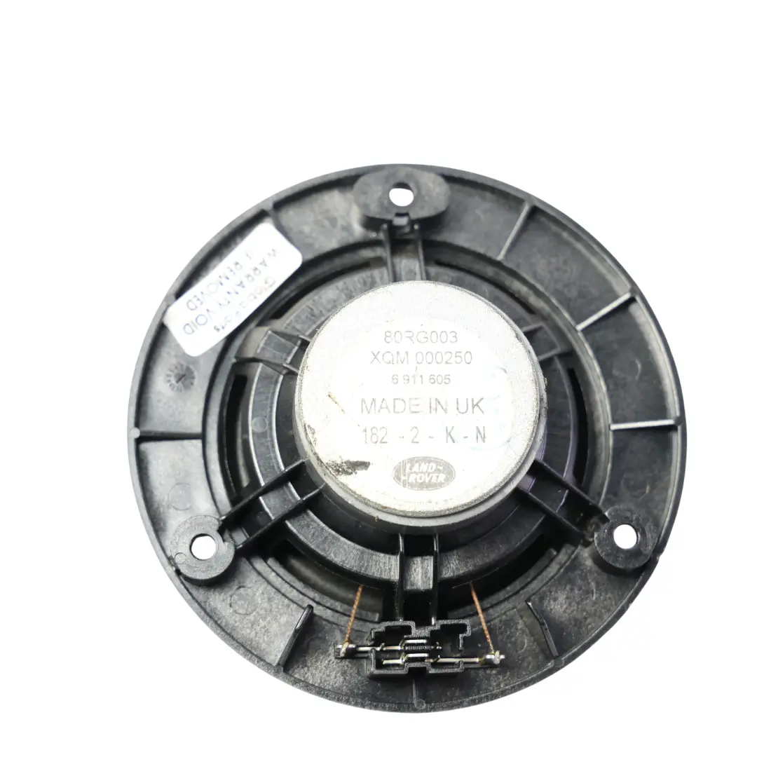 Altavoz Puerta Delantero Trasero Izq Der XQM000250 para Land Rover Range Rover L322 con número de pieza 6911605 Land Rover Range Rover L322 Altavoz Puerta Delantero Trasero Izq Der XQM000250 - SKU 6911605 - Número de pieza 6911605