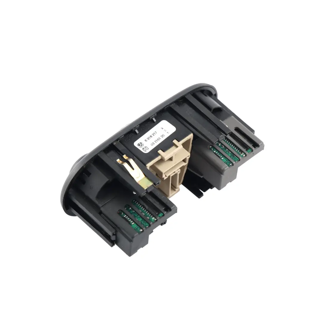 Heated Seat Control Switch Panel Mirror to Mini R50 R52 R53 with Part number 6918217 Mini R50 R52 R53 Heated Seat Control Switch Panel Mirror - SKU 6918217-4 - Part number 6918217